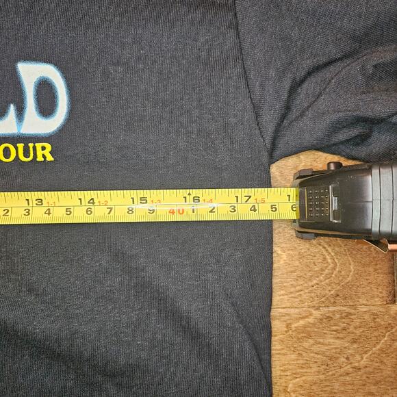 Travis Scott Astroworld Tour Concert T Shirt Size S Black NEW Wish You Were Here - Picture 4 of 5